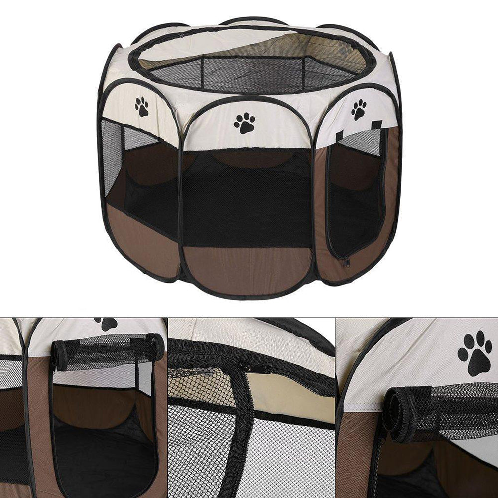 Portable Pet Tent Pet Cage Folding