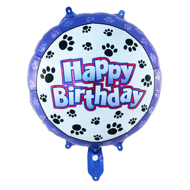 Dog Paw Balloon Party Decoration