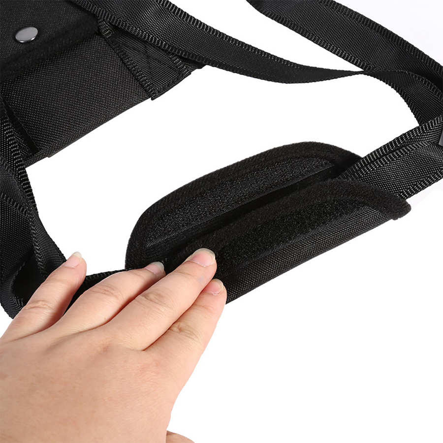 Black Polyester Dog Lift Support