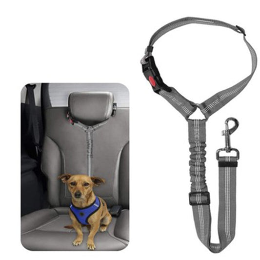 Pet Adjustable Headrest Seat Belt