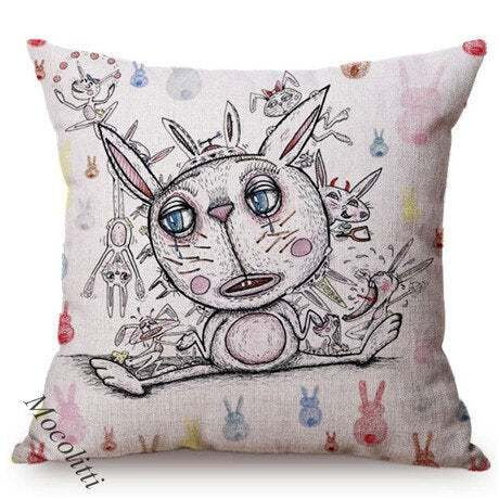 Colorful Painting Cartoon Animal Cover