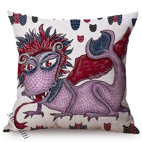 Colorful Painting Cartoon Animal Cover