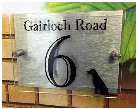 DIY House Number Customized