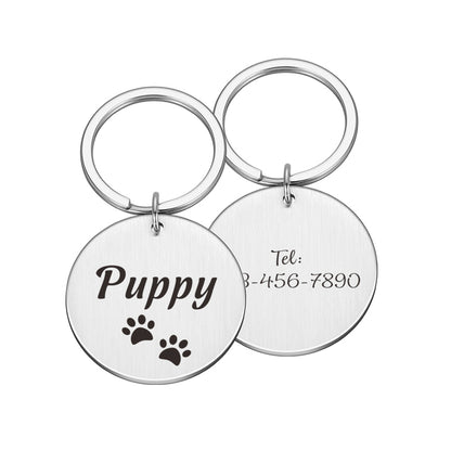 Dog ID Tag Personalized Tags Pendant