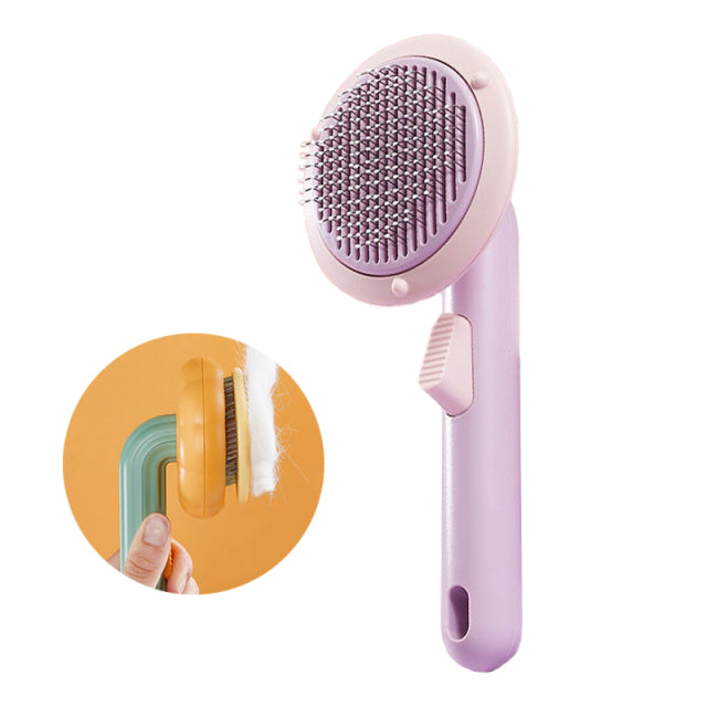Pets Self Cleaning Slicker Brush for Dog