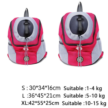 Breathable Pet Front Bag Outdoor Travel Backpack