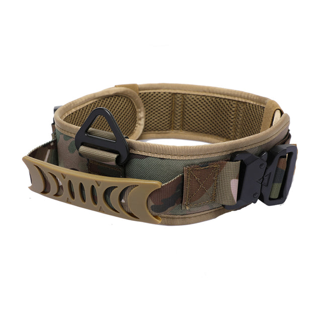Double Buckle Tactical Dog Collar Military Training