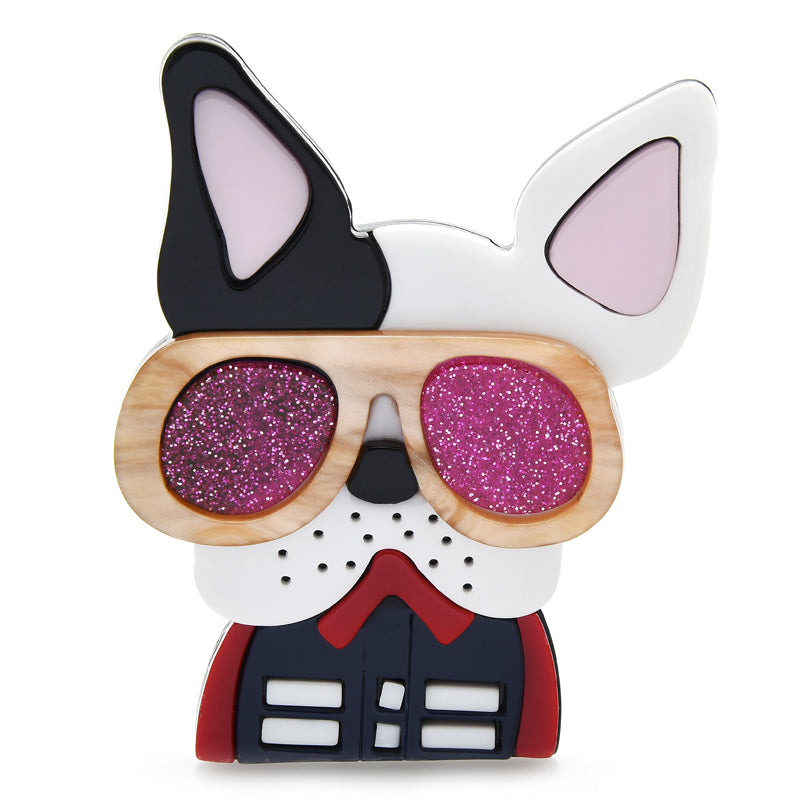 Acrylic Dog Brooches For Women