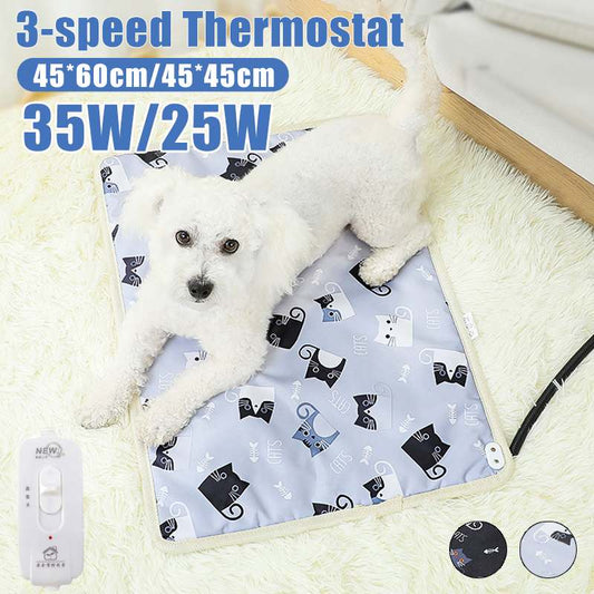 Electric Pet Heat Mat Bite-resistant Wire Heated