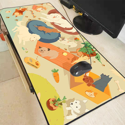 Dog Mouse Pad Cute Decorative Table Mat