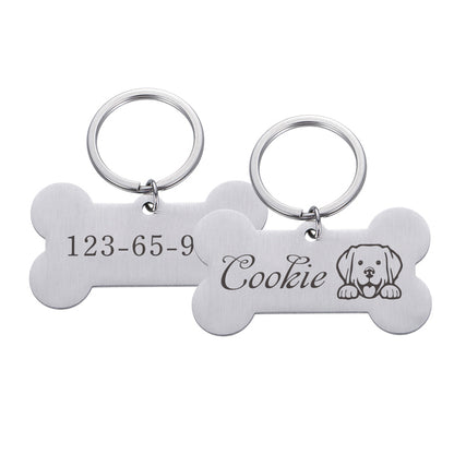 Double-side Customized Name Address Tags
