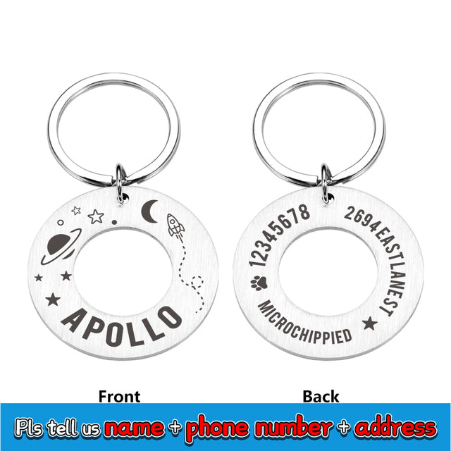 Anti-lost Personalized Engraving Pets Name