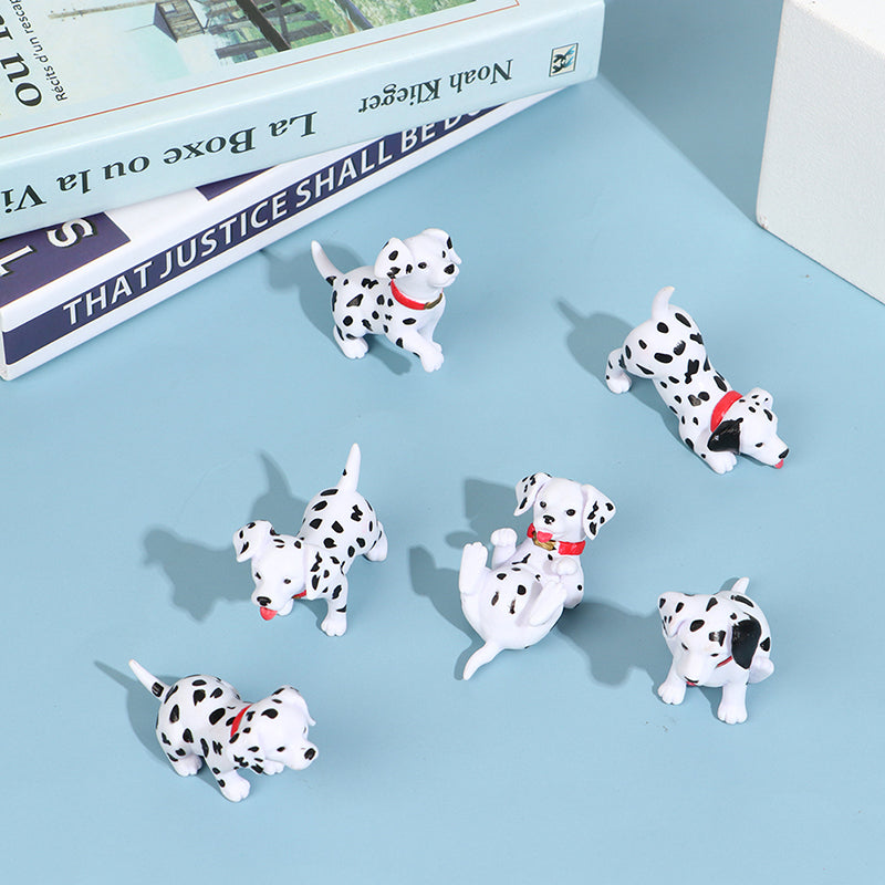 Puppy Dalmatian Spot Dogs Figurine