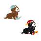 Cartoon Dog Enamel Pins Custom Fashion Badge