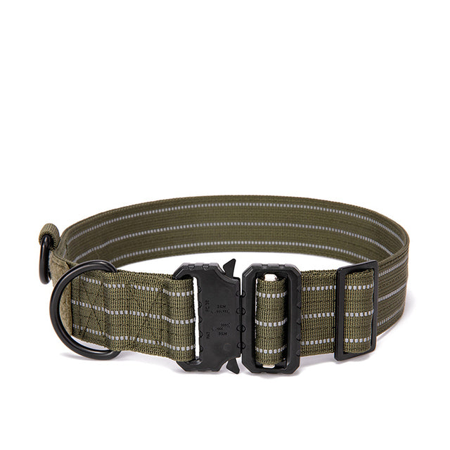 Tactical Dog Collar Nylon Military Training