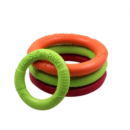 Pet Flying Discs Dog Training Ring Puller