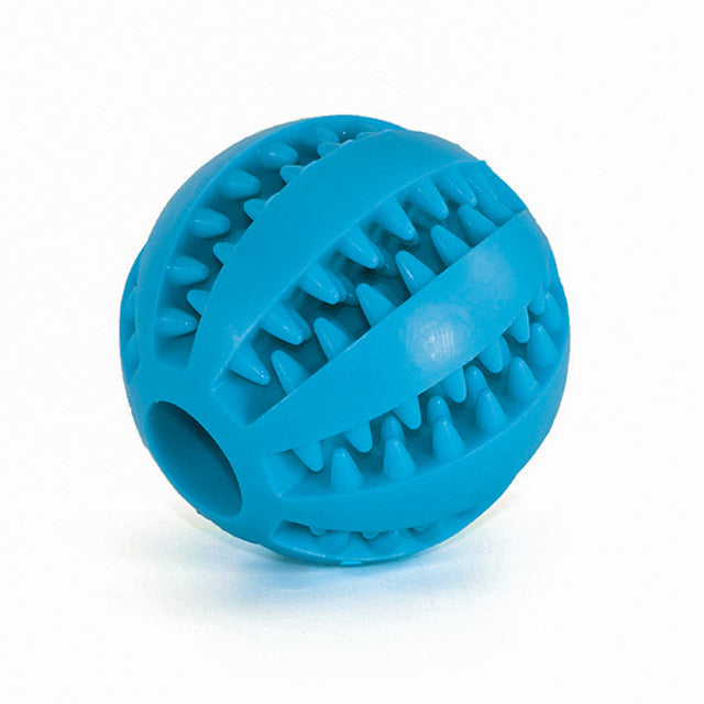 Soft Natural Rubber Leaking Dogs Ball