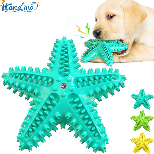 Starfish Shape Vocal Chew Dog Toys