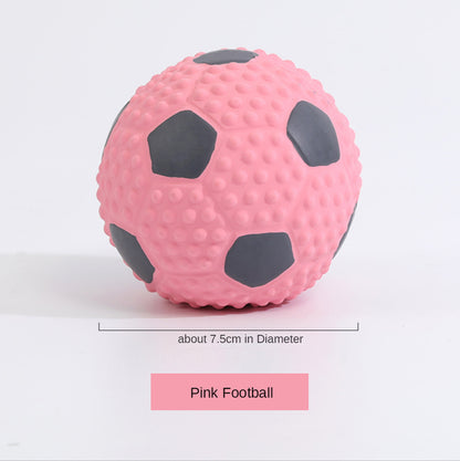 Dog Squeak Sound Toys Funny Throwing Balls