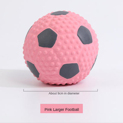 Dog Squeak Sound Toys Funny Throwing Balls