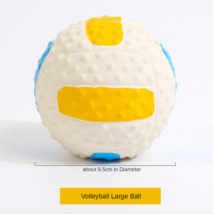 Dog Squeak Sound Toys Funny Throwing Balls