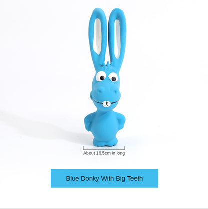 Dog Squeak Sound Toys Funny Throwing Balls