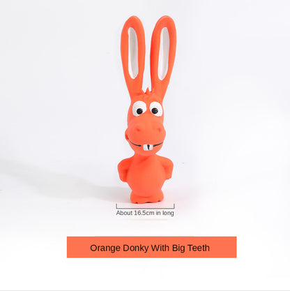 Dog Squeak Sound Toys Funny Throwing Balls