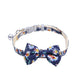 Cute Christmas Collar with Bell Bow Tie Buckle