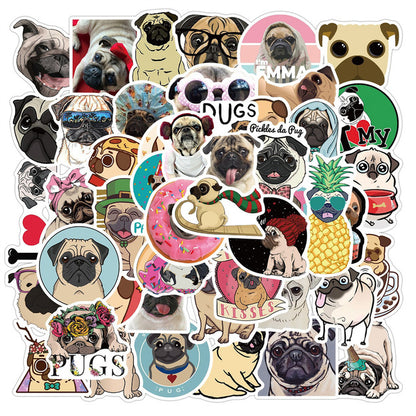 Cute Dog Stickers Scrapbooking Material