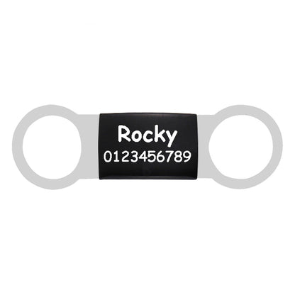 Personalized Dog Tags Slide On Pet Tag ID