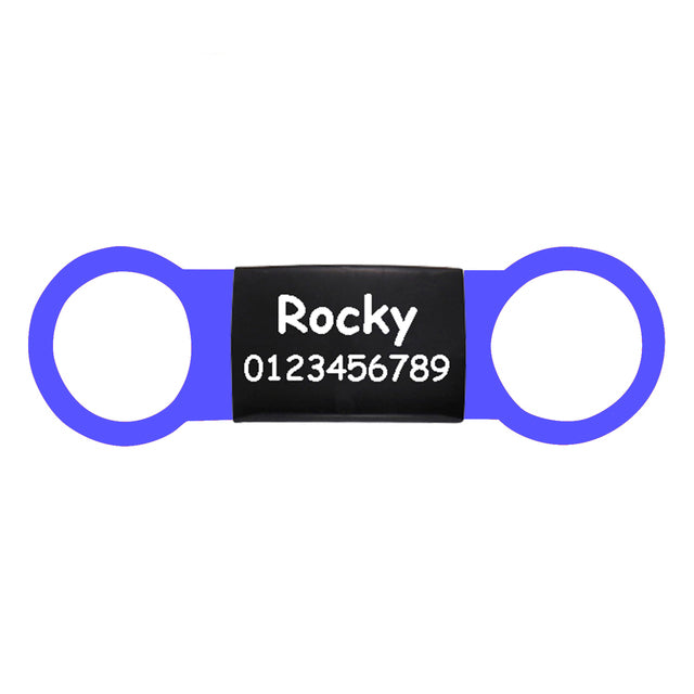 Personalized Dog Tags Slide On Pet Tag ID