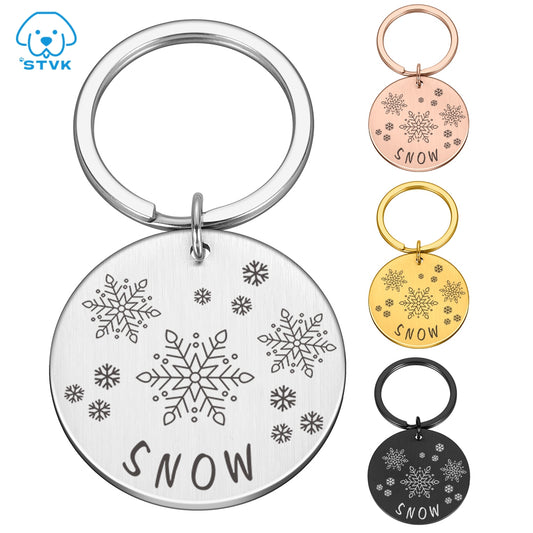 Pet ID Tag Personalized Free Engraved