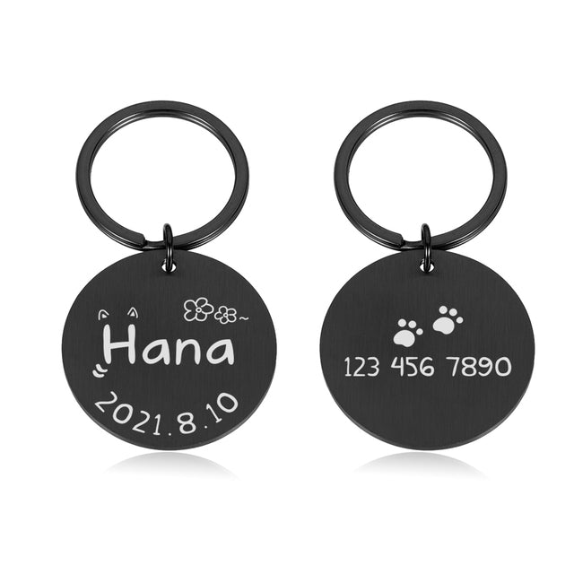 Personalized Dog Cat ID Tag Free Engraving