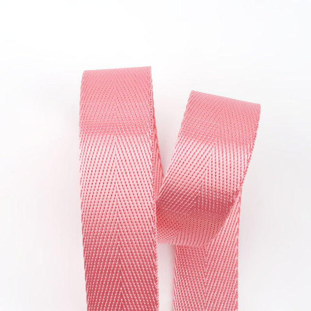 Ribbons Herringbone Pattern Dog Collar