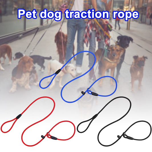 Dog Training Belt Sliding Nylon Rope Lead