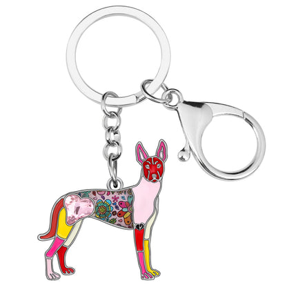 Mexican Hairless Dog Key Chains