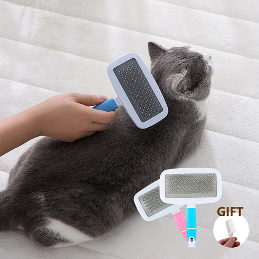 Non-Slip Handle Combs Hair Removal for Dogs Pet Grooming