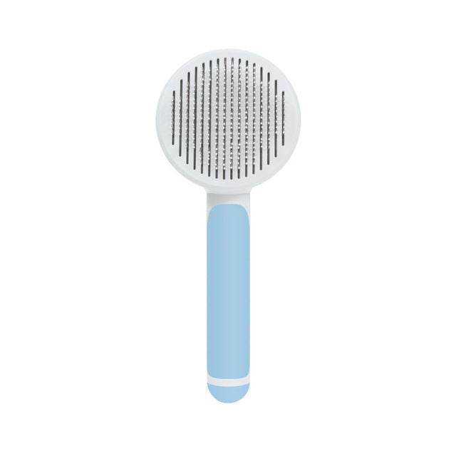 Brush Dog Comb Hair Removes Self Cleaning Pet Grooming