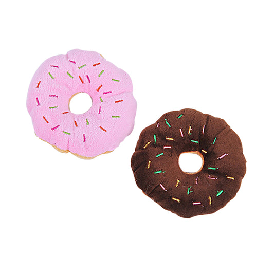 Sightly Pet Chew Cotton Donut Play Toys