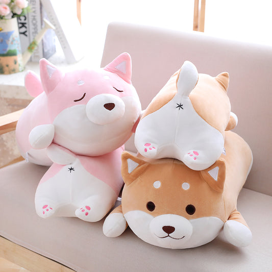 Cute Fat Shiba Dog Plush Toy Stuffed