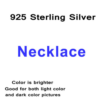 Custom Silver Necklace Dog Photo