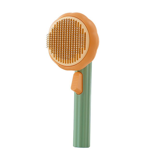 Brush Dog Comb Hair Removal Self Cleaning Comb Pet Grooming