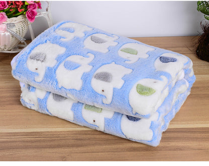 Fleece Dog Blanket Coral Fleece