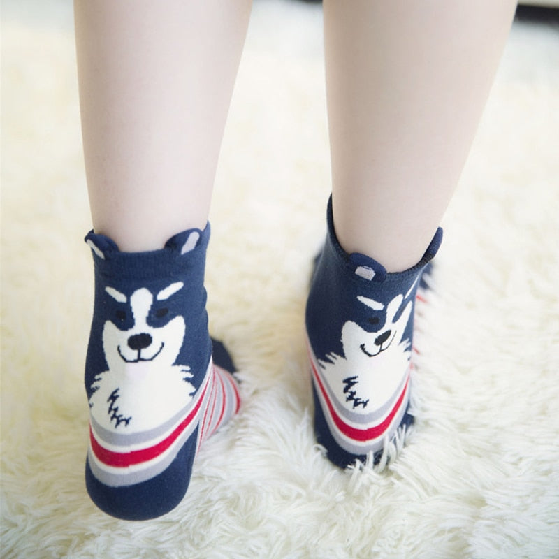 3D Dog Socks cartoon socks