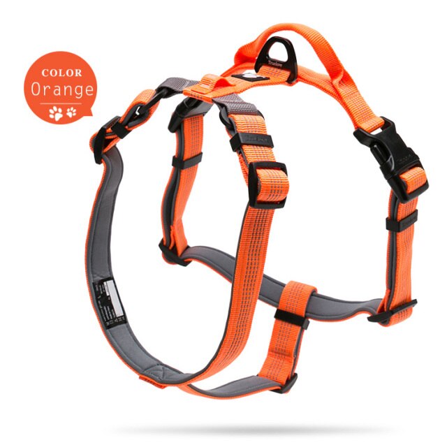 Pet Harness Reflective Nylon with Collar
