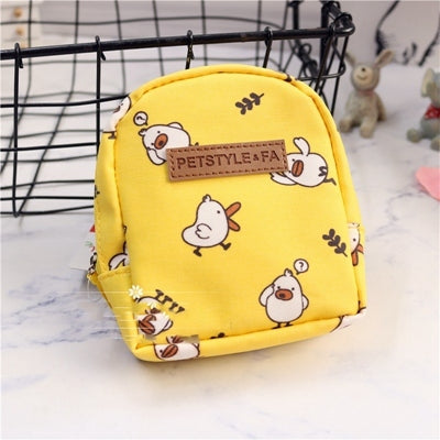 Cute Dog Backpack Harness With Leash
