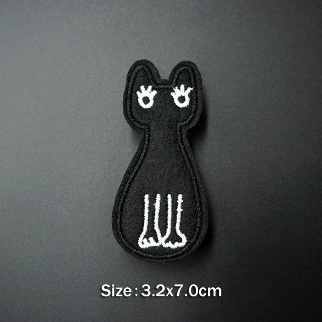 DOG Iron On Patch Clothing Embroidered