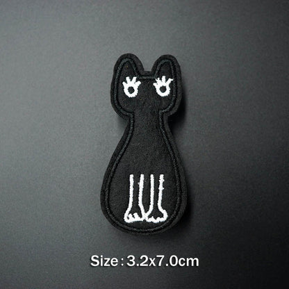 DOG Iron On Patch Clothing Embroidered