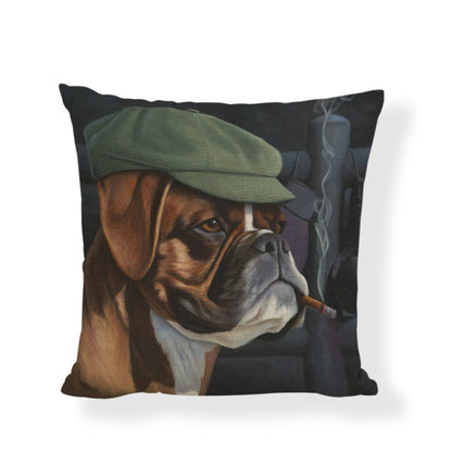 Boxer Gaming Chair Dogs  Cushion Cover