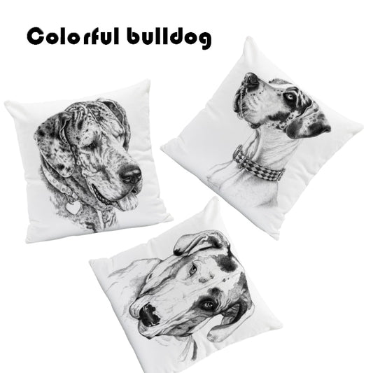 Greyhound Cushion Cover Dog Danes